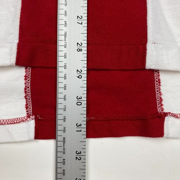 Vintage Y2K Thunderbirds Polo Shirt Men's Large Cotton Planes fighter Jets - Picture 9 of 11